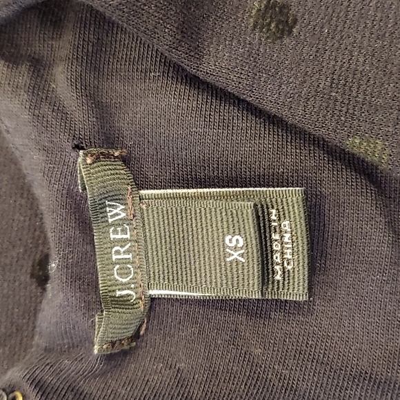 JCREW Little Black Polka Dot Dress - Picture 3 of 3